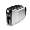 Picture of Zebra ZC300 auto duplex(dual-sided) Plastic Card Printer with USB and ethernet. ZC300DS