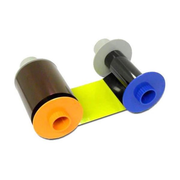 Bilde av HID Fargo HDP5000e 4-color+black on other side ribbon (YMCKK) - 500 print. Fargo 84512. Only works on duplex printer. FARGO84512 (DE,SE,NO,FI,RO,PL)